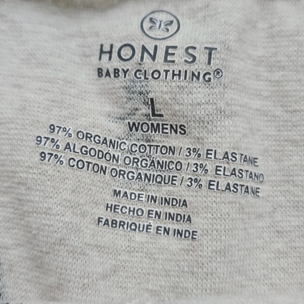 Honest Baby Clothing Womens Pajama Pants L Trees Organic Cotton Lounge Sleepwear